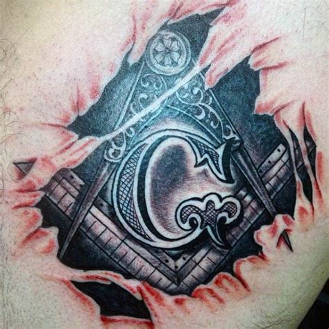 freemason symbol tattoo|freemason tattoos for men.